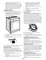 Preview for 58 page of Blomberg WNF 7402 AE20 User Manual