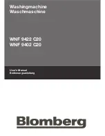 Blomberg WNF 8406 A User Manual preview