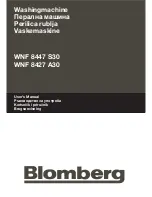 Preview for 1 page of Blomberg WNF 8427 A30 User Manual