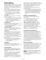 Preview for 37 page of Blomberg WNF 8427 A30 User Manual