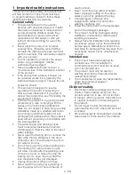 Preview for 2 page of Blomberg WNF 9422 SC20 User Manual