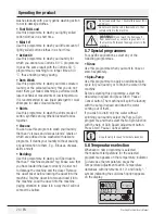 Предварительный просмотр 24 страницы Blomberg WNF 9448 AE20 User Manual