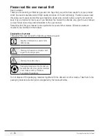 Preview for 2 page of Blomberg WNF63211 User Manual