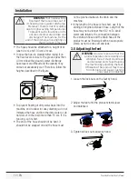 Preview for 12 page of Blomberg WNF63211 User Manual