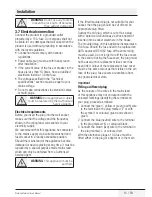 Preview for 13 page of Blomberg WNF63211 User Manual