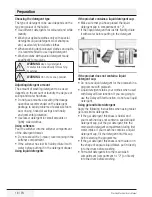 Preview for 18 page of Blomberg WNF63211 User Manual