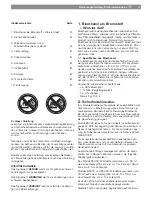 Предварительный просмотр 3 страницы Blomus 65330 Owner'S Manual