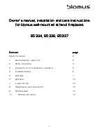 Blomus 65334 User Manual preview