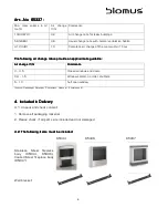 Preview for 6 page of Blomus 65334 User Manual