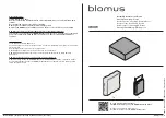 Blomus GROW Assembly Instructions preview