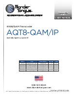 Blonder tongue AQT8-IP User Manual preview