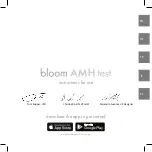bloom AMH test Instructions For Use Manual preview