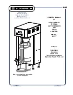 Предварительный просмотр 1 страницы Bloomfield 2795TF Owner'S Manual