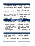 Preview for 2 page of Bloomfield 9460KFT Owner'S Manual