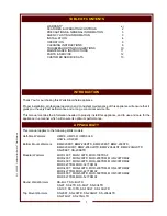 Preview for 3 page of Bloomfield BMW-206RTD Operation Manual