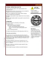 Preview for 7 page of Bloomfield H-115 Operation Manual