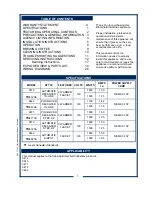 Предварительный просмотр 3 страницы Bloomfield Horizon 0412 Owner'S Manual