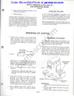 Preview for 7 page of Bloomfield INTEGRITY 8751 Owner'S Manual