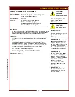 Preview for 21 page of Bloomfield WV-4HF Operation Manual