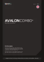 blossom-ic AVALONCOMBO+ Assembly Instructions Manual preview