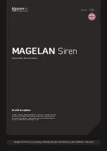 blossom-ic MAGELAN Siren Assembly Instructions Manual предпросмотр