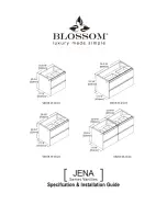 Preview for 1 page of Blossom Jena Series Installation Manual