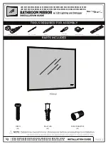 Предварительный просмотр 2 страницы Blossom LED M4 1836 MB Installation Manual