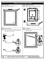 Preview for 4 page of Blossom LED M8 2430 Installation Manual