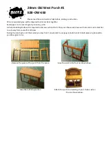 Preview for 8 page of BLOTZ Old West Store 8 Assembly Instructions Manual