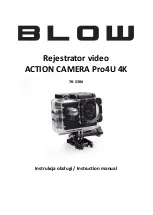 Blow Pro4U 4K Instruction Manual preview