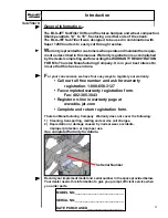 Preview for 5 page of BLU-JET SubTiller II Assembly And Operators Manual