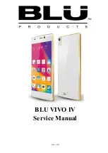 BLU Products BLU VIVO IV Service Manual preview