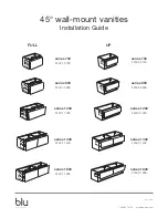 Preview for 1 page of Blu 1200 Series Installation Manual