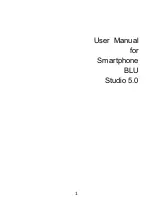 Blu advance 5.0 User Manual предпросмотр