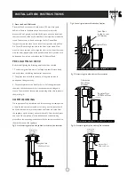 Preview for 11 page of Blu Charnwood Cove 2 Operating & Installation Instructions Manual