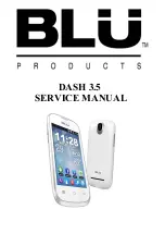 Blu DASH 3.5 Service Manual предпросмотр