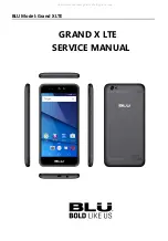 Предварительный просмотр 1 страницы Blu Grand X LTE Service Manual