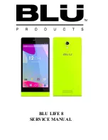 Предварительный просмотр 1 страницы Blu LIFE 8 Service Manual