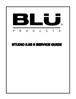 Blu STUDIO 5.0S II Service Manual предпросмотр