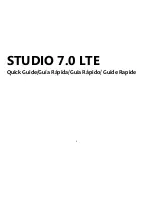 Предварительный просмотр 1 страницы Blu STUDIO 7.0 LTE Quick Manual