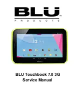 Предварительный просмотр 1 страницы Blu Touchbook 7.0 3G Service Manual