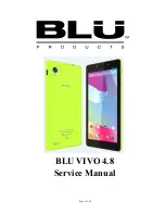 Preview for 1 page of Blu VIVO 4.8 Service Manual