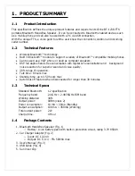 Предварительный просмотр 4 страницы BluAce BT-1238-TTS User Manual