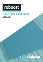 blubase roboost Roof Tiles Landscape Manual preview