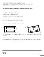 Preview for 11 page of bluBathworks blu-stone BT0102 Installation Manual