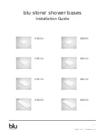 Preview for 19 page of bluBathworks blu-stone BT0102 Installation Manual