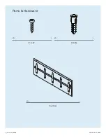 Предварительный просмотр 2 страницы BluDot 2D 3D Coat Rack Assembly Notes