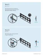 Предварительный просмотр 3 страницы BluDot 2D 3D Coat Rack Assembly Notes