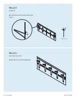 Предварительный просмотр 4 страницы BluDot 2D 3D Coat Rack Assembly Notes