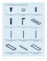 Предварительный просмотр 3 страницы BluDot Minimalista Assembly Notes